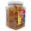 Gummy Bear 3LB In Plastic Clear Container (PINEAPPLE)