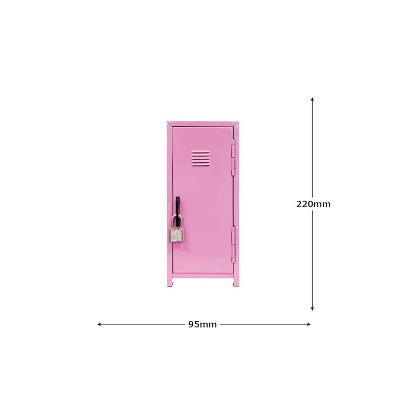 Klux Little Locker S Size Pink Little Rocker Interior Accessory