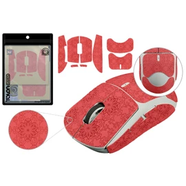 TALONGAMES Snow Pattern Series Mouse Grip Tape, Logicool G PRO X Superlight/Superlight 2 Wireless, For Wireless Use, Ultra Thin, 0.02 inch (0.5 mm), Enhanced Grip, Excellent Absorbency, Color,