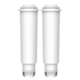 AQUA CREST Coffee-Machine Water Filter, Replacement for Krups F088 Filter, XP5220, XP5240, EA82 and EA9000-Including Various Models of AEG®, Bosch®, Siemens®, Gaggenau®, TÜV SÜD Certified (Pack of 2)