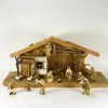 FADEDA Shepherd's Carriage, Height: 10 cm, Hand-Painted, Detailed Nativity Scene