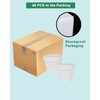 vensovo 48 Pcs Tiny White Ceramic Plant Pot - 2