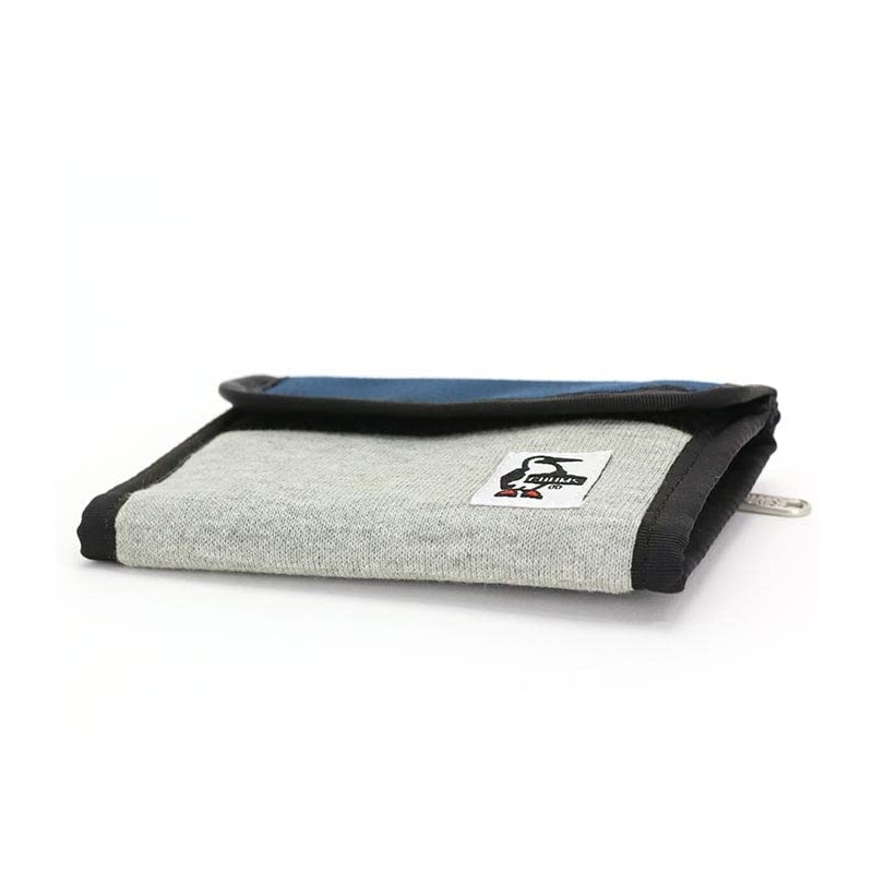 Chums CH60-3612 Trifold Wallet Sweat Nylon, black / charcoal