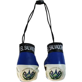 Flagline El Salvador - Mini Boxing Gloves