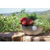 Basalt Up Plant Bowl, Concrete Grey, Diameter 24.5 x Height