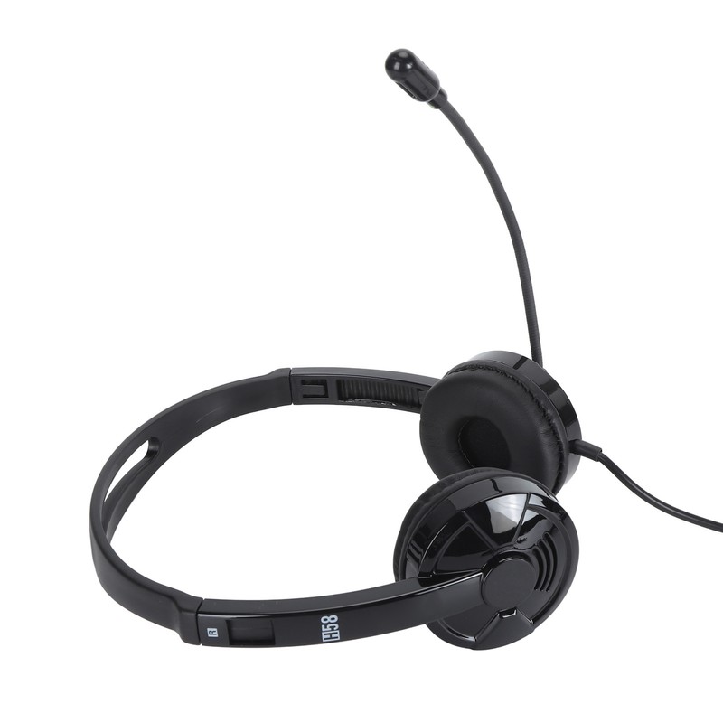 Telephone Headset Professional Noise Reduction Microphone Mute Office Phone Headset