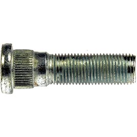 Dorman 610-475 1/2-20 Serrated Wheel Stud - 0.615 In. Knurl, 1.915 In. Length, 10 Pack Universal Fit