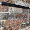 Drop Off Service Illuminated Dual Color LED Neon Sign White