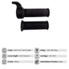 WADY 1 Pair Bike Throttle Grip, Stable Waterproof Twist Throttle