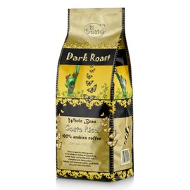 El Gusto Whole Bean Coffee - Costa Rican Dark Roast Coffee, 100% Arabica, Fresh, Shade Grown, Handpicked & Sun-Dried - Roasted & Sealed For Freshness - Dark Roast (31.75 oz)