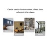 Wooden 3D LED Light Valentine's Day Hollow Hearts Shape Style