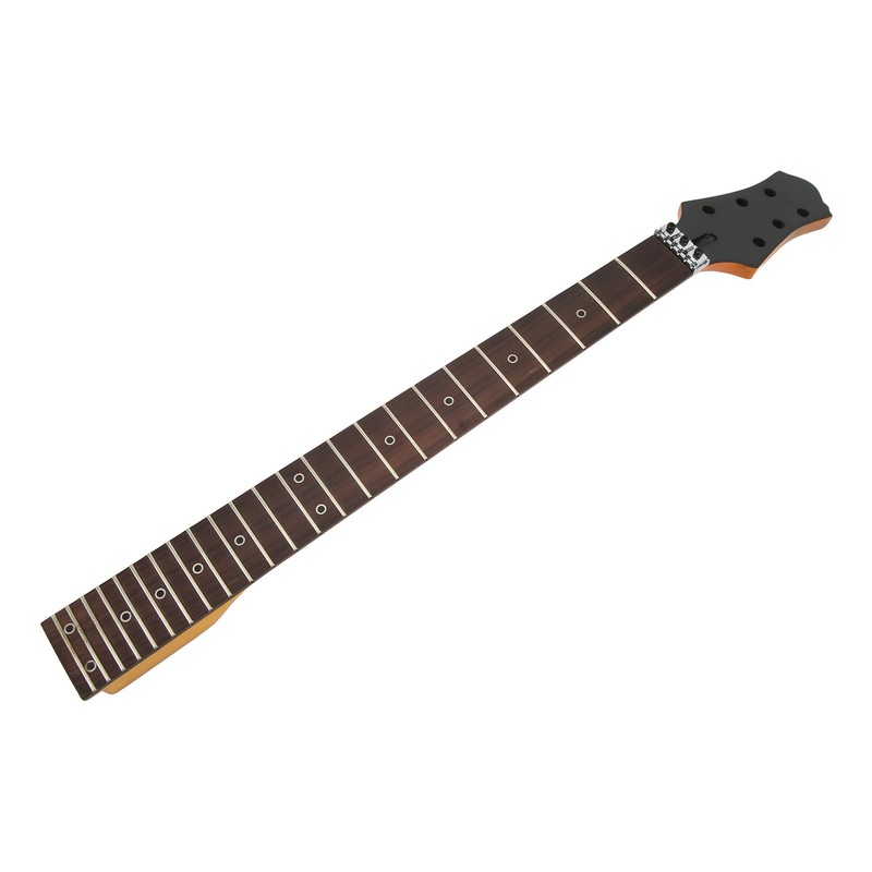 Guitar Neck Fingerboard 24 Fret 25.6in Smoothly Elegant Wood Electric