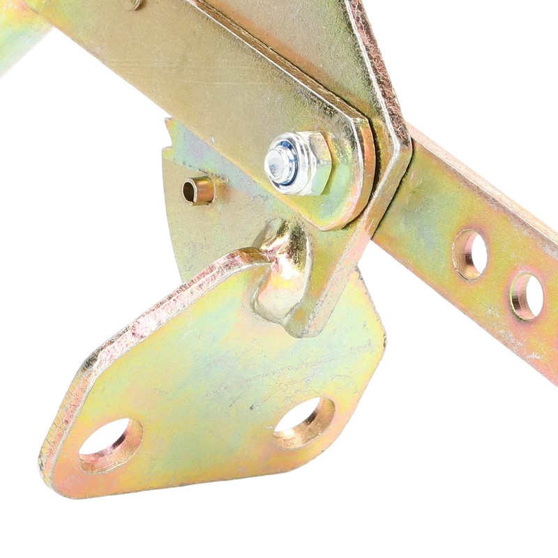 Keenso Hand Brake Lever Handle Antislip Galvanized Steel Emergency Brake