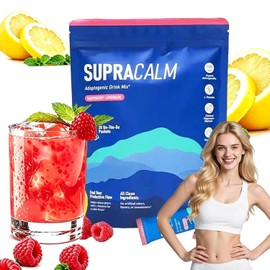 Cortisol Cocktail Pulver, Supercalm Pulver, Senken Abnehmen, Konzentration Steigern, Entspannt Bleiben & Stress Natürlich Reduzieren für Männer und Frauen (B-1, A)