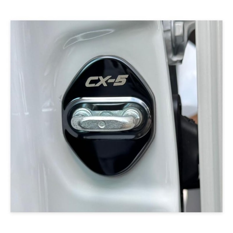 OKAYOHINN C5O-MGB Striker Cover for Mazda CX-5, Door Lock Cover,