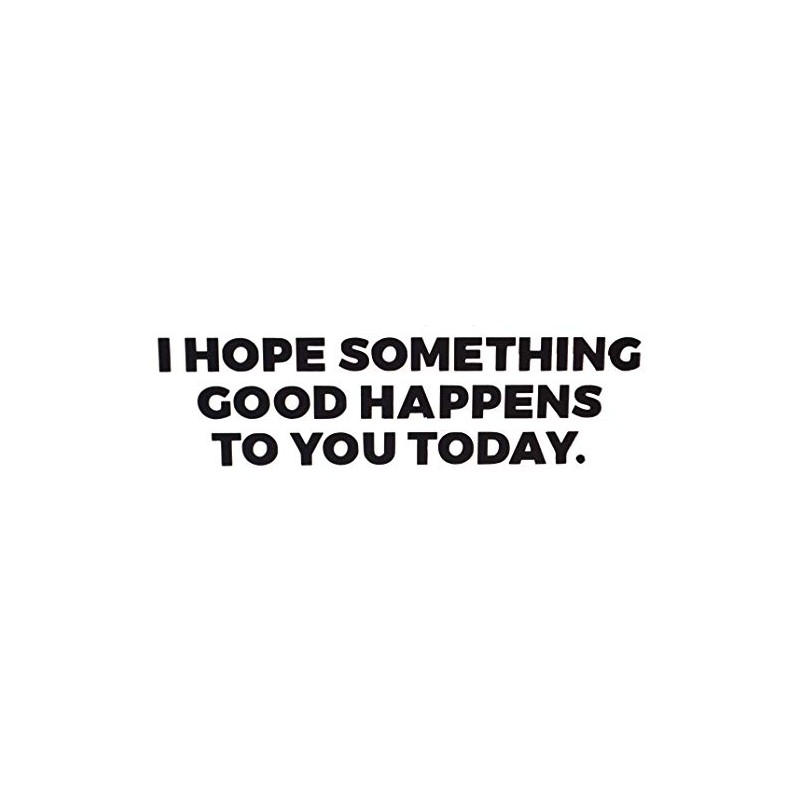 SSND I Hope Something Good Happens to You Today [Black]-