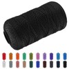 CAMAL Braided Nylon String 3 Strands 1.5mm x 218 Yards