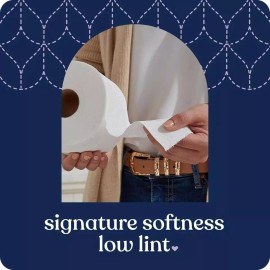 Brandeed Quilted Northern Ultra Plush Toilet Paper, 24 Mega Rolls = 96 Regular Rolls, 3X