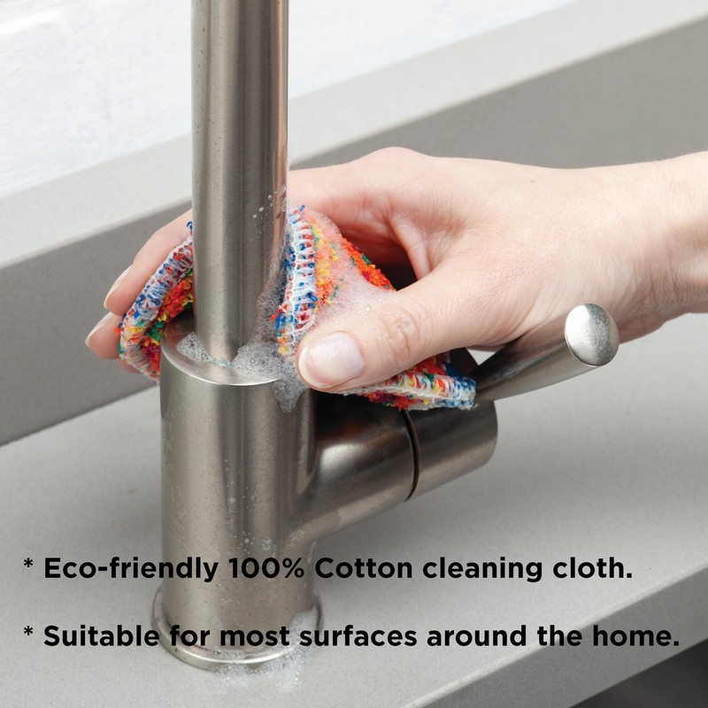 Kilo Non-Scratch Washing Up Mini Scrubby Sponge/Scouring Pad, Double Sided