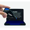 Trodat 7011 Blue Ink Bottle for Tampons or Pads Refill