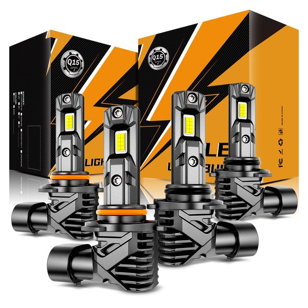 Auxbeam 9005 and 9006 Fog Lights, 6500K Super Bright Light,