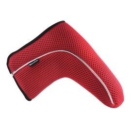 Andux Mesh Mesh Putter Cover Golf Blade Putter Head Cover MT/TG15 Red