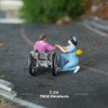 3pcs 1:64 Scale Miniature People for Creative Scenes