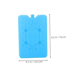 BESPORTBLE 5pcs Reusable Ice Packs for Cooler Bags Portable Ice Packs for Lunch Boxes and Air Conditioners Efficient Cooling for Travel and Home Use