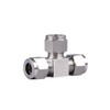 Beduan Pneumatic Stainless Steel 3/8” Compression Fittings Tee Let-Lok Adapter