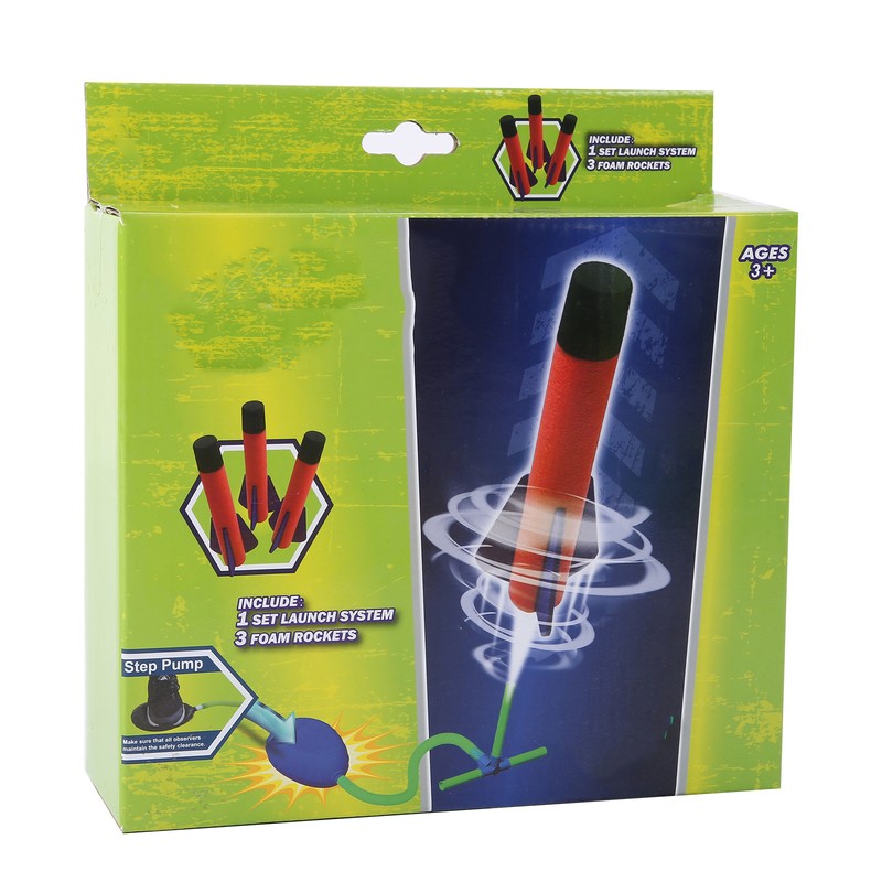 Outdoor Kid Air Pump Jump Rocket for Fun Relaxation 1