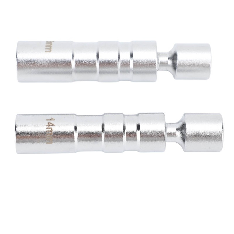 2pcs Spark Plug Socket Magnetic 14mm 16mm Thin Wall Spark