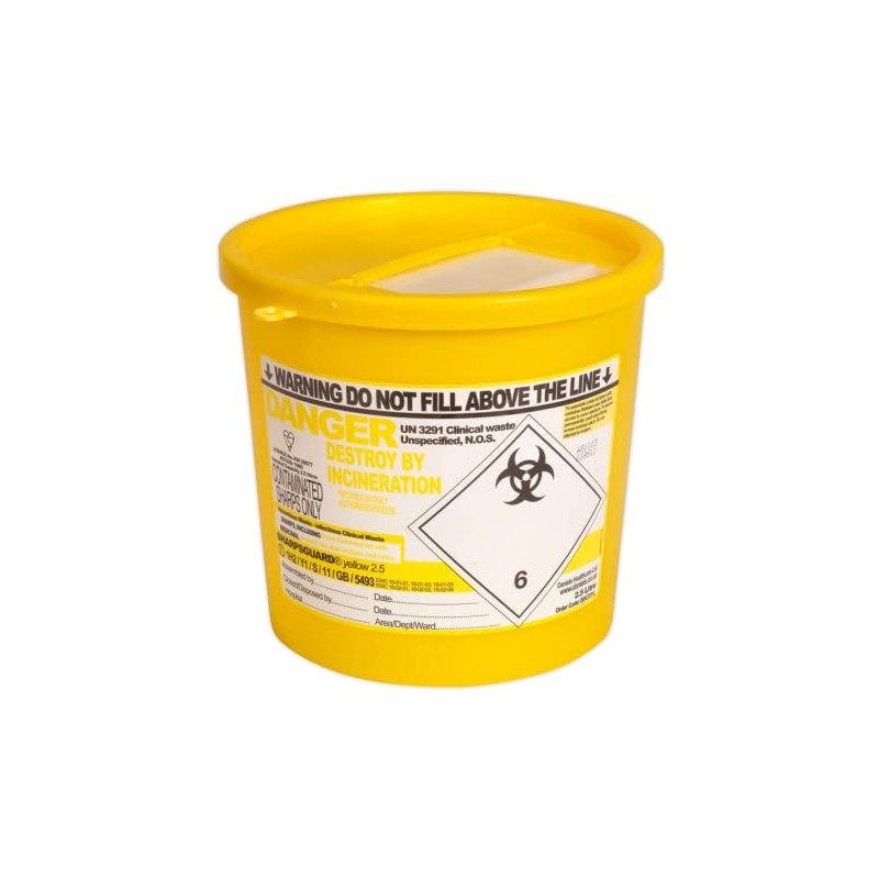 Sealey SSP250 Sharps Bin 2.5ltr