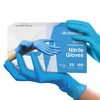 FifthPulse Blue Nitrile Medical Gloves X Small, 100 Count -