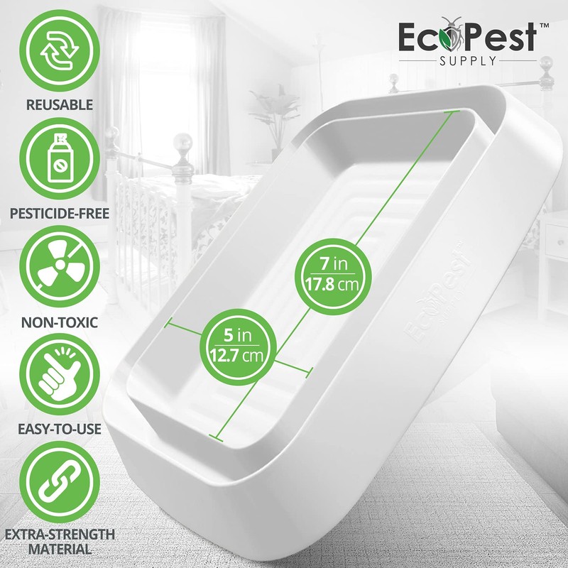 Bed Bug Interceptors – 8 Pack | Bed Bug Blocker