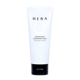Hera Refreshing Cleansing Foam 160g White Bubble Foam Melasolv Renewal / 헤라 리프레싱 클렌징 폼 160g 화이트 버블폼 멜라솔브 리뉴얼