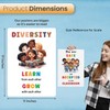 bqw Diversity Posters for Classroom Decor - 11x17 Inch Inclusion