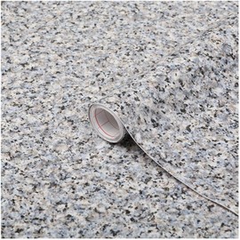 d-c-fix Decorative Self-Adhesive Film, Granite Grey, 26" x 78" Roll, 4-Pack