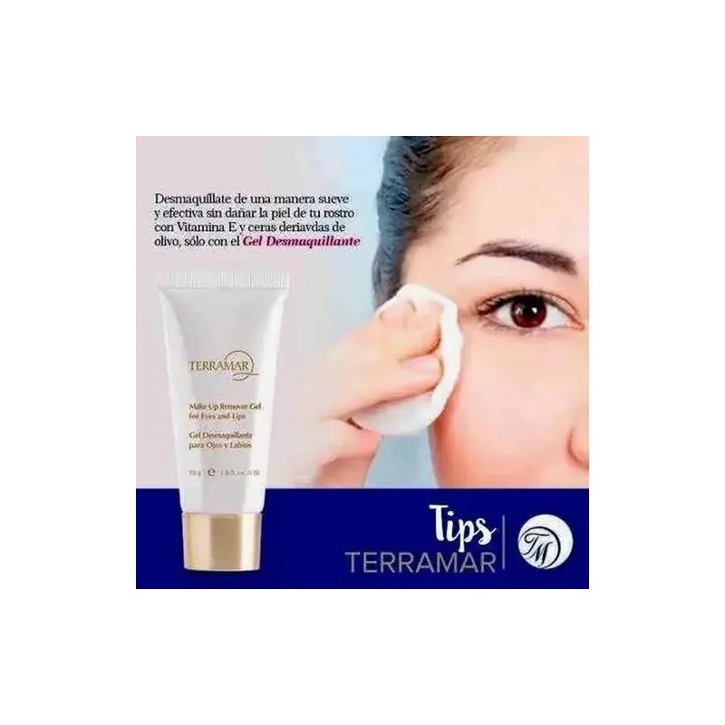 Gel Desmaquillante Para Ojos Y Labios Terramar 30grs