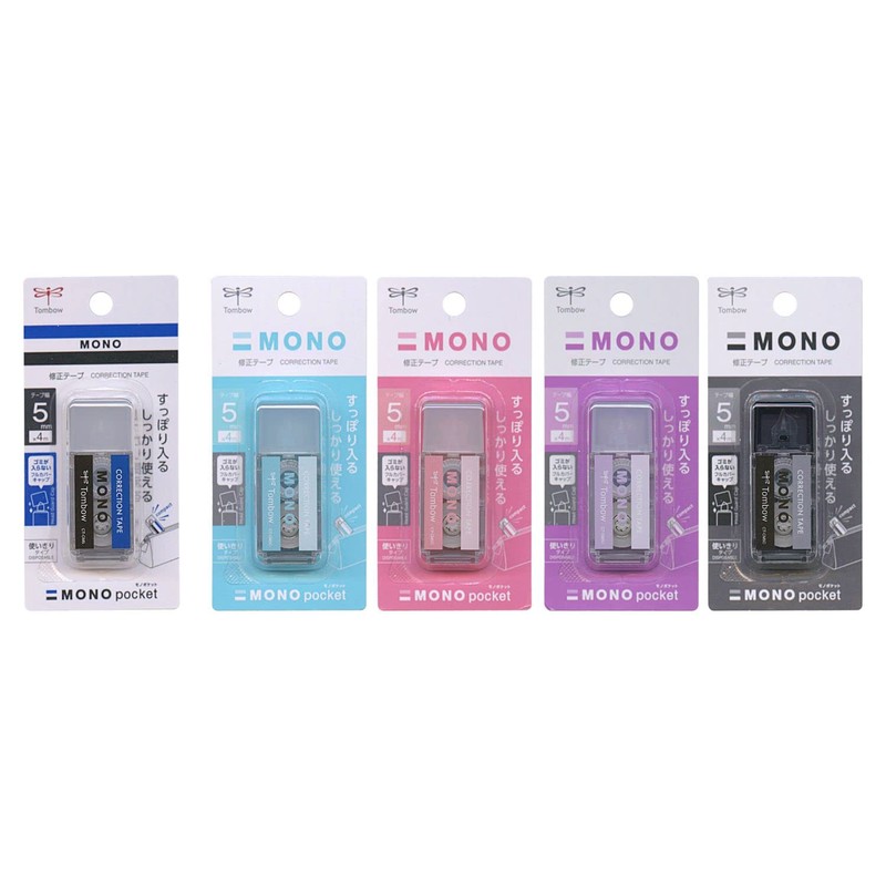 Tombow Correction Tape Mono Pocket Black CT-CM5C10