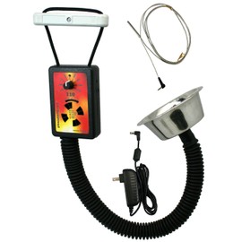 IQ110 BBQ Temperature Regulator Kit with Standard Pit Adapter for Weber Smokey Mountain, Weber Kettle and Many Other BBQ Smokers