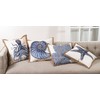 SARO LIFESTYLE 5432.NB20S Sea Fan Coral Print Down Filled Throw
