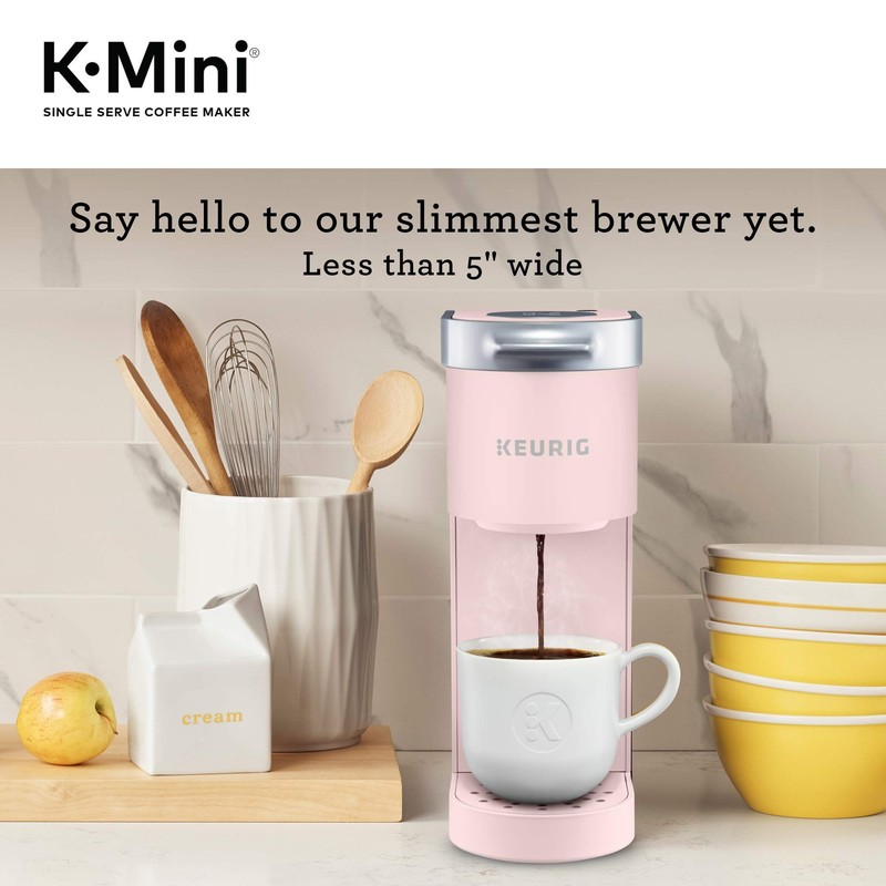 Keurig K-Mini Single Serve K-Cup Pod Coffee Maker, 6 to