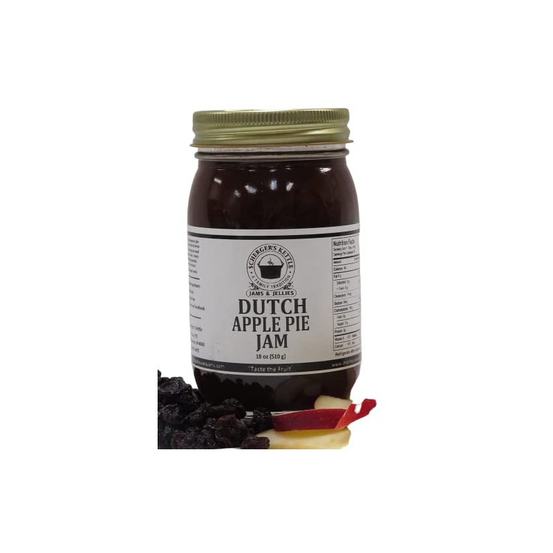Dutch Apple Pie Jam, 18 oz