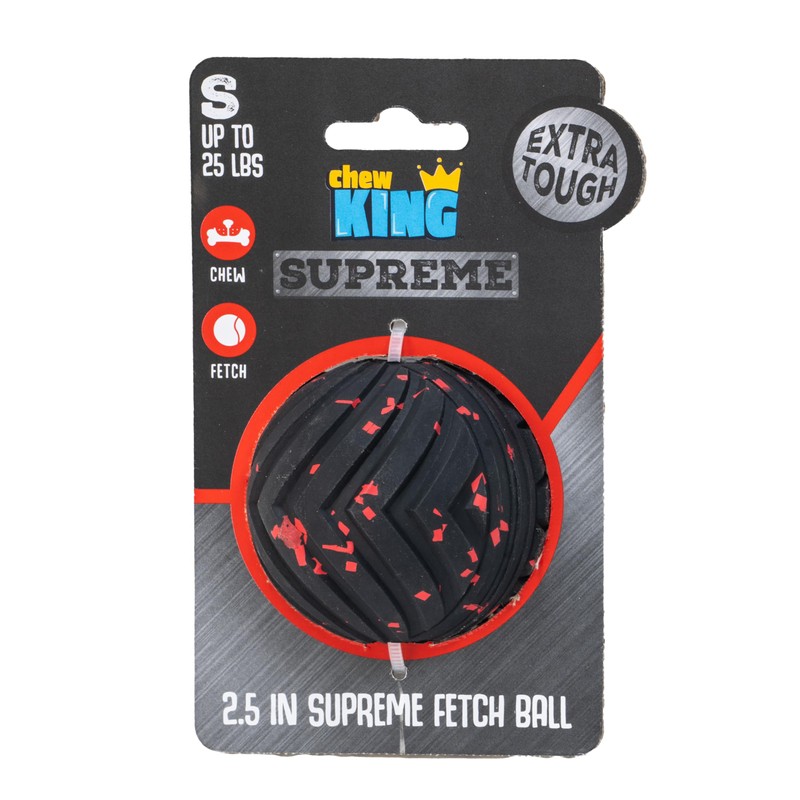 Chew King by Mammoth Supreme Dog Toy Collection, Small 2.5"