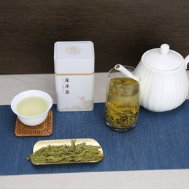 Hexi Longjing Tea 4.2 oz (120 g) Green Tea Longjing Green Tea Longjing Green Tea Longjing 2023 Ming Mae Special New Tea Xihu Longjing Tea Chinese Tea Spring Tea Chinese Green Tea Chinese Green Tea
