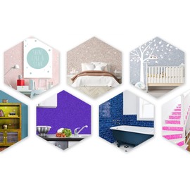 MyGlitterWall 300G Glitter for Paint for Walls - Golden Paint Glitter for Emulsion for Walls - Decorations Perfect for Indoors and Outdoors