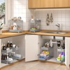 Sevenblue 3 Pack Under Sink Organizers, 2-Tier Multi-Use Kitchen and