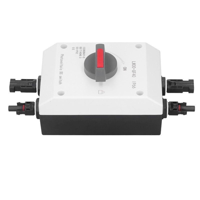 Photovoltaic DC Isolator Solar Switch IP66 Waterproof Insulated Switch for