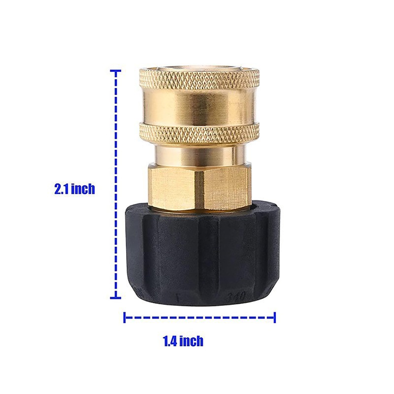 AIM Tools Pressure Washer Quick Connector 3/8 Inch Socket to