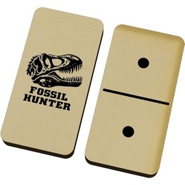 Azeeda 'Fossil Hunter Dinosaur Skull' Domino Set & Box (DM00044089)